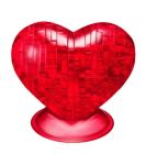 3D palapeli punainen sydän