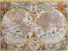 Ravensburger World Map 1500 pc Puzzle Historical Map