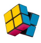 Rubikin kuution kaltainen kaksi kertaa kaksi mini pulmakuutio. Pulmakuution sivujen värit ovat: Valkoinen, lila, sininen, keltainen, punainen, vihreä.
Saumat ovat mustan väriset.