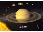 Postikortti 3D Saturnus
