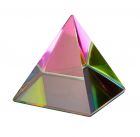 Rainbow Glass Pyramid