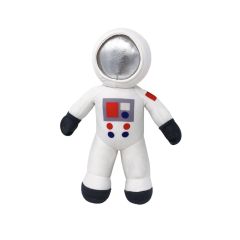 Astronautti pehmoisessa avaruuspuvussa