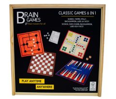 Peli sisältää 6 klassikkopeliä: shakki, ludo, tammi,  mylly, Yatsy ja backgammon.