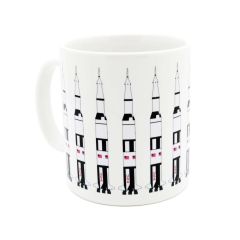 Design Space Mug – Saturn V Rocket