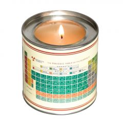 Periodic Table Scented Candle Vanilla-Musk - tuoksukynttilä