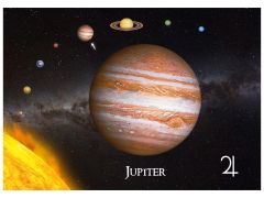 Postikortti 3D Jupiter