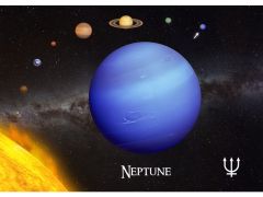 Postikortti 3D Neptunus