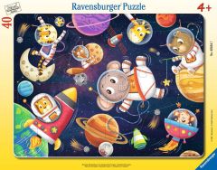 Animal Astronauts - Ravensburger kehyspalapeli 40 palaa